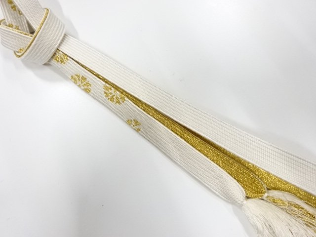 正絹　手組帯締め